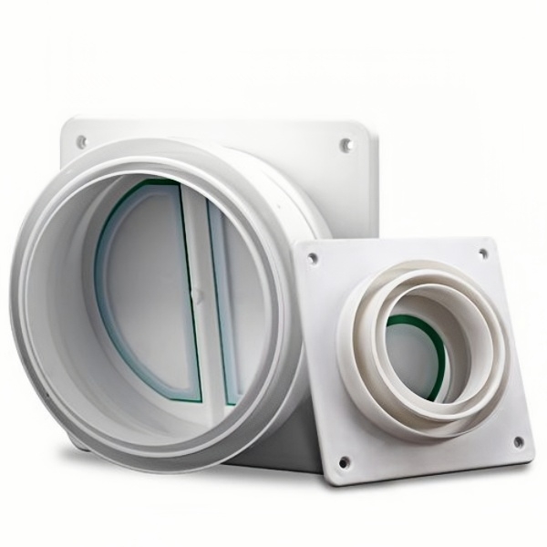 公共烟道止回阀